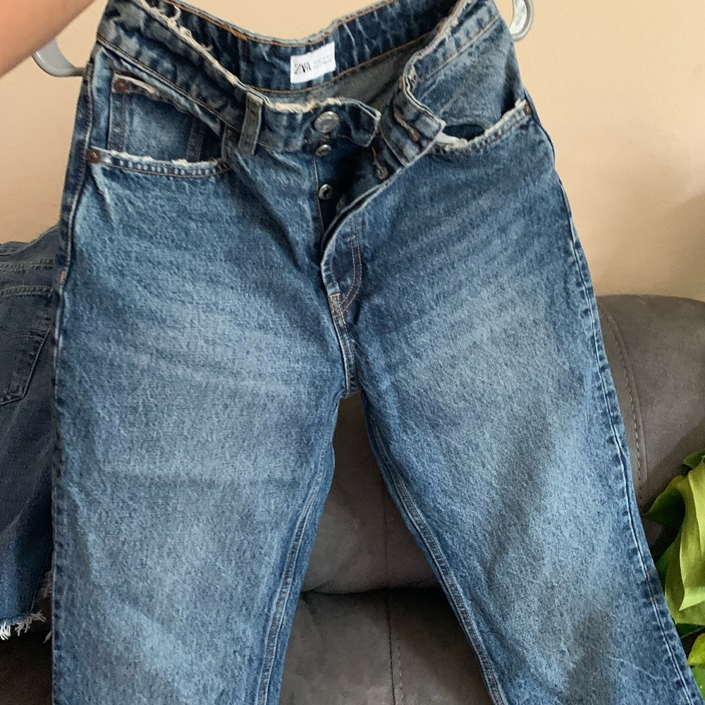 Zara high waisted  Denim Jeans